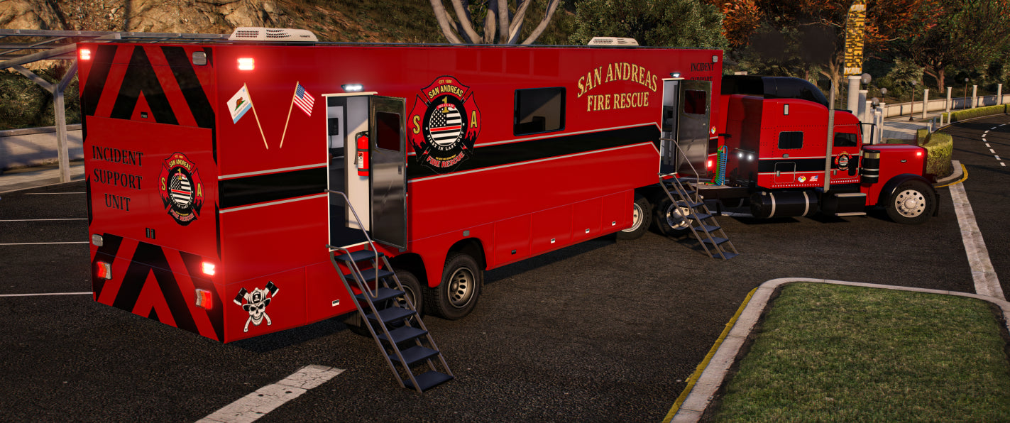 Mobile Command Center (Semi & Trailer)