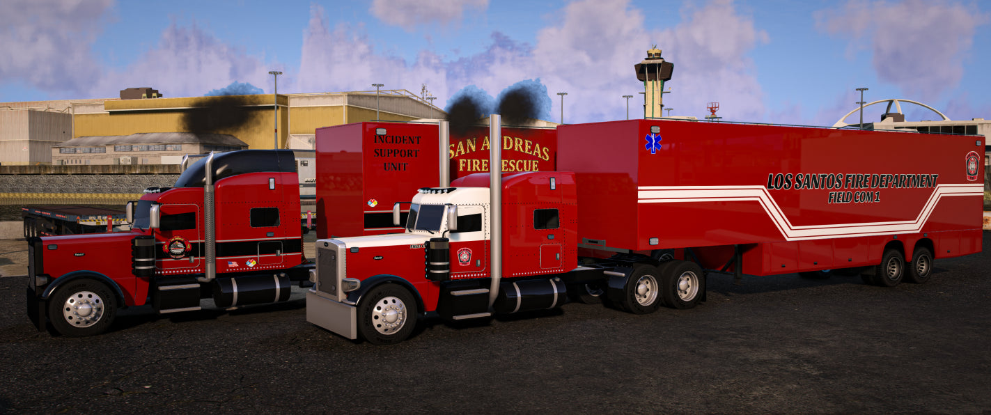 Mobile Command Center (Semi & Trailer)