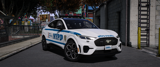 NYPD 2022 Mach-E