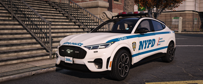NYPD 2022 Mach-E