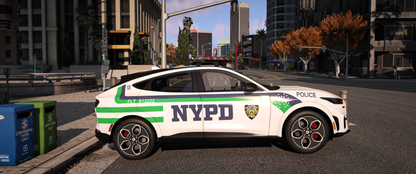 NYPD 2022 Mach-E
