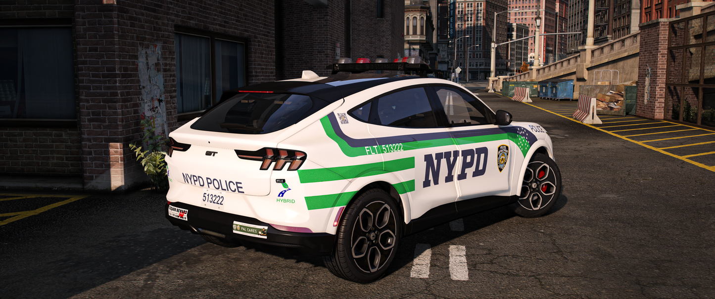 NYPD 2022 Mach-E