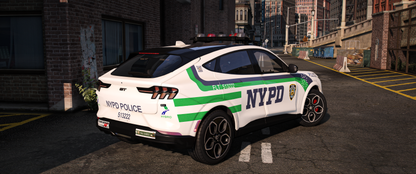 NYPD 2022 Mach-E