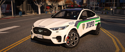 NYPD 2022 Mach-E