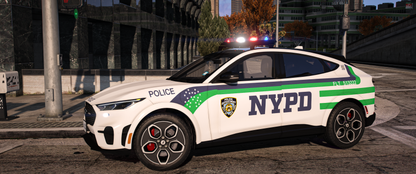 NYPD 2022 Mach-E
