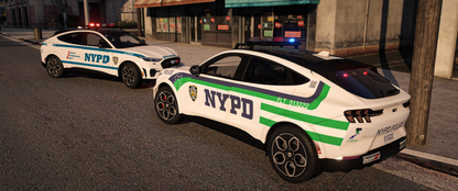 NYPD 2022 Mach-E