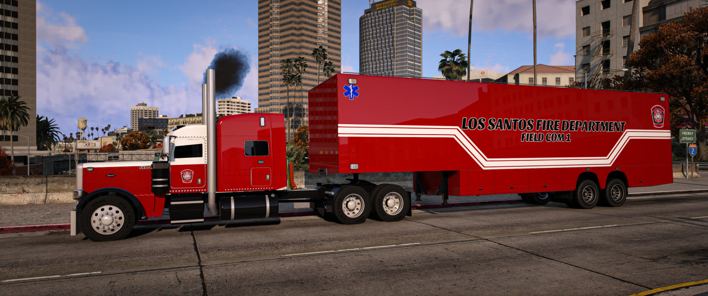 Mobile Command Center (Semi & Trailer)