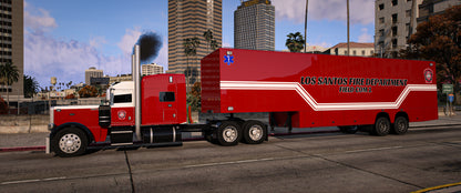 Mobile Command Center (Semi & Trailer)