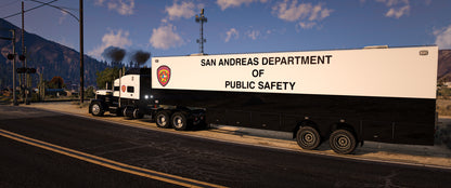 Mobile Command Center (Semi & Trailer)