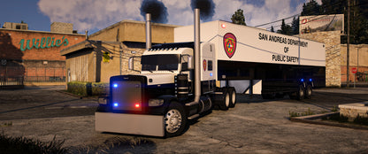 Mobile Command Center (Semi & Trailer)