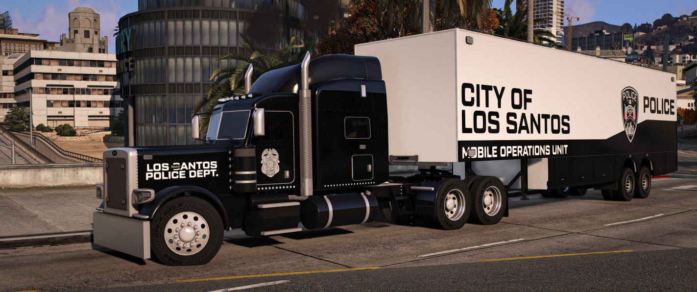 Mobile Command Center (Semi & Trailer)