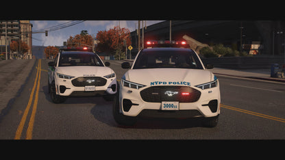 NYPD 2022 Mach-E